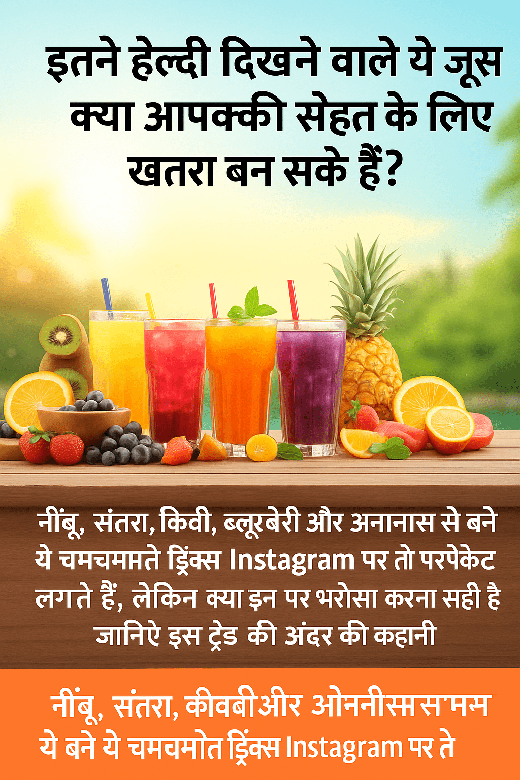 Can 'kill' you Only juice Diet?